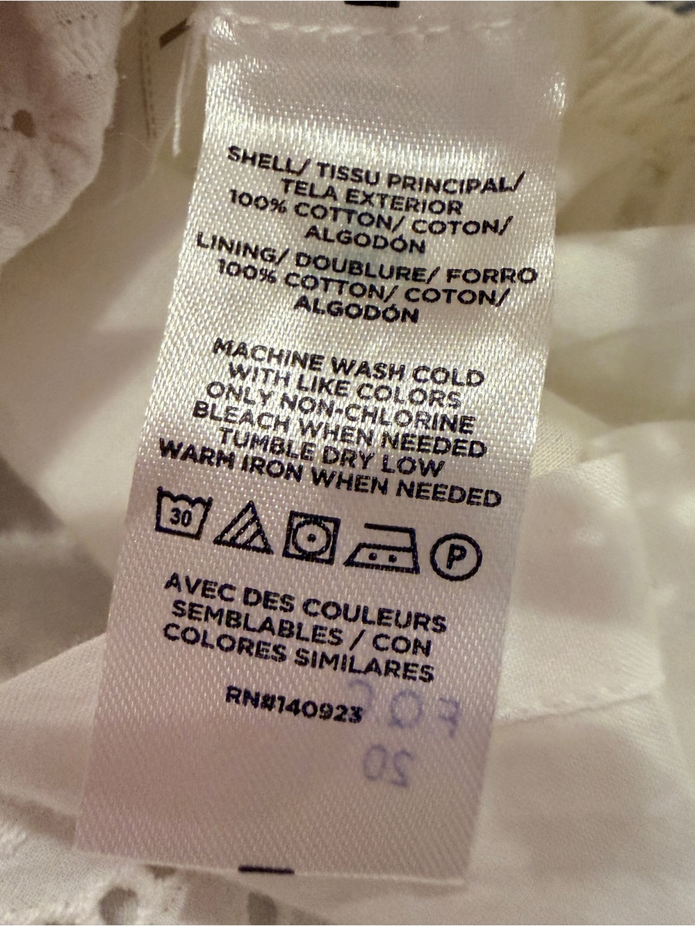 100% Cotton Eyelet Shorts - Picture 5 of 5